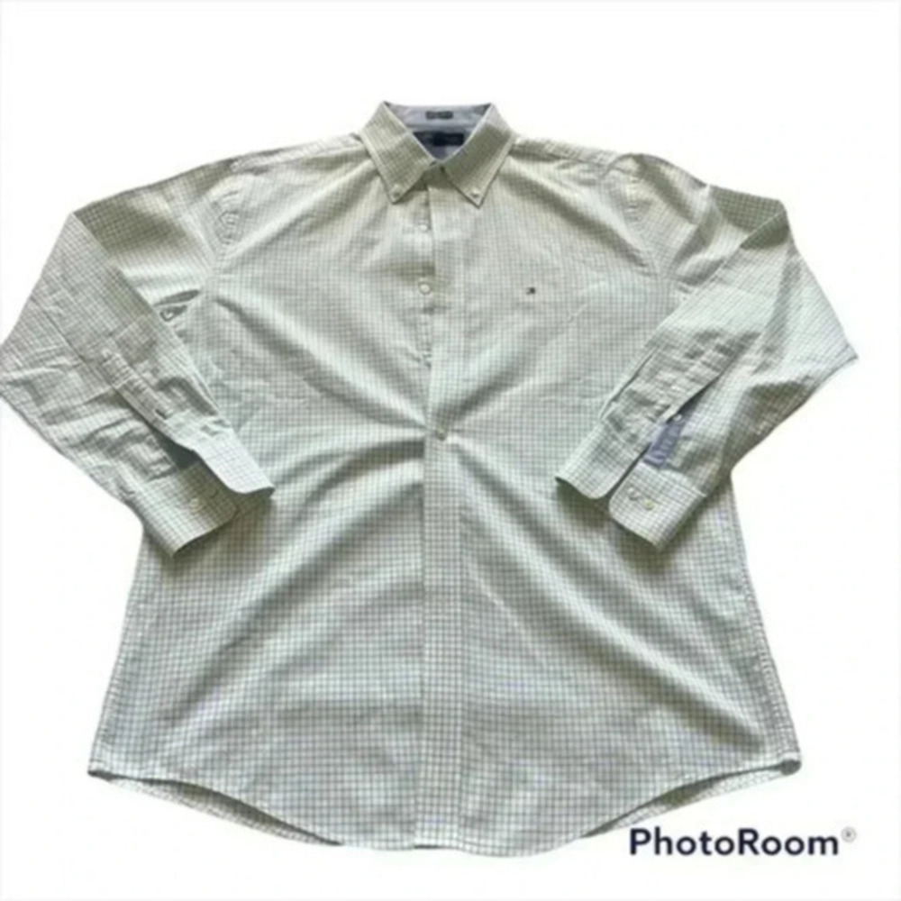 Tommy Hilfiger men heritage oxford checkered button down shirt Slim Fit …